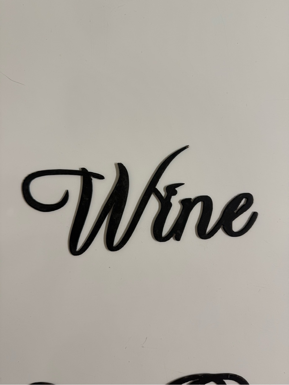 Wine Cellar Wall Sign - Black Home Wall Decor - Picture 2 of 7